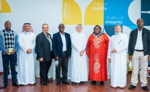 The visit of the Kenyan delegation to the factory of AMSB